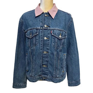 Levi's NWT Ex-Boyfriend Trucker Jean Jacket Women XS *Pls See Description*